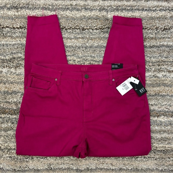 KUT From The Kloth High Rise Ankle Skinny Jeans Sz 18W NWT | KUT Skinny Jeans - Picture 1 of 13